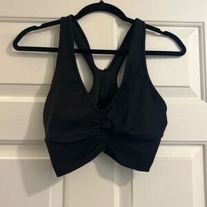 Black alo yoga bra